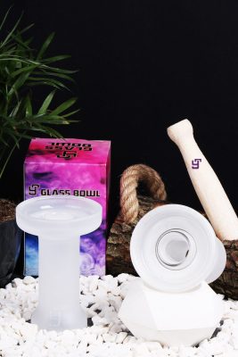 glass bowl beyaz 1