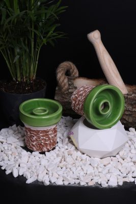 yt vase yesil