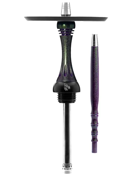 Alpha Hookah Model X Joker nargile takımı – çok renkli tonlu görünüm