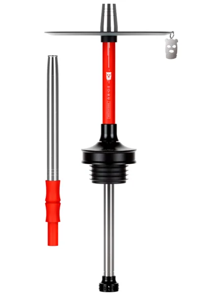 Alpha Hookah Rebel Ferra Red nargile takımı – kırmızı tonlu görünüm