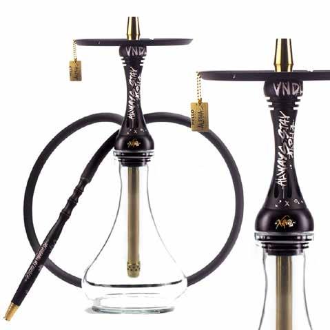 ALPHA Vandal Black Nargile Takımı - Görsel 4