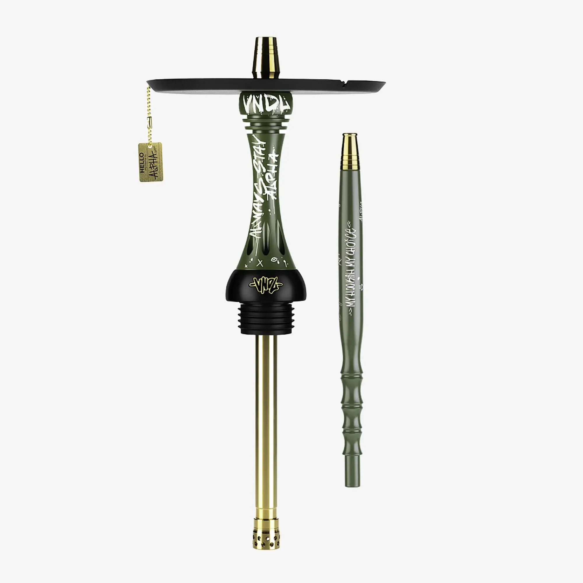 ALPHA Vandal X Olive Hookah Set