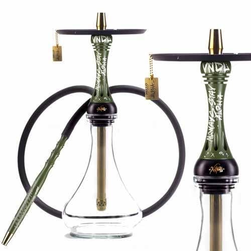 ALPHA Vandal X Olive Nargile Takımı - Görsel 4