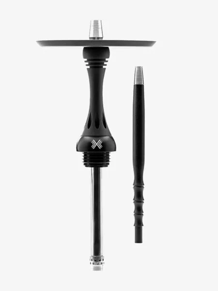 ALPHA X Black Matte Nargile Takımı