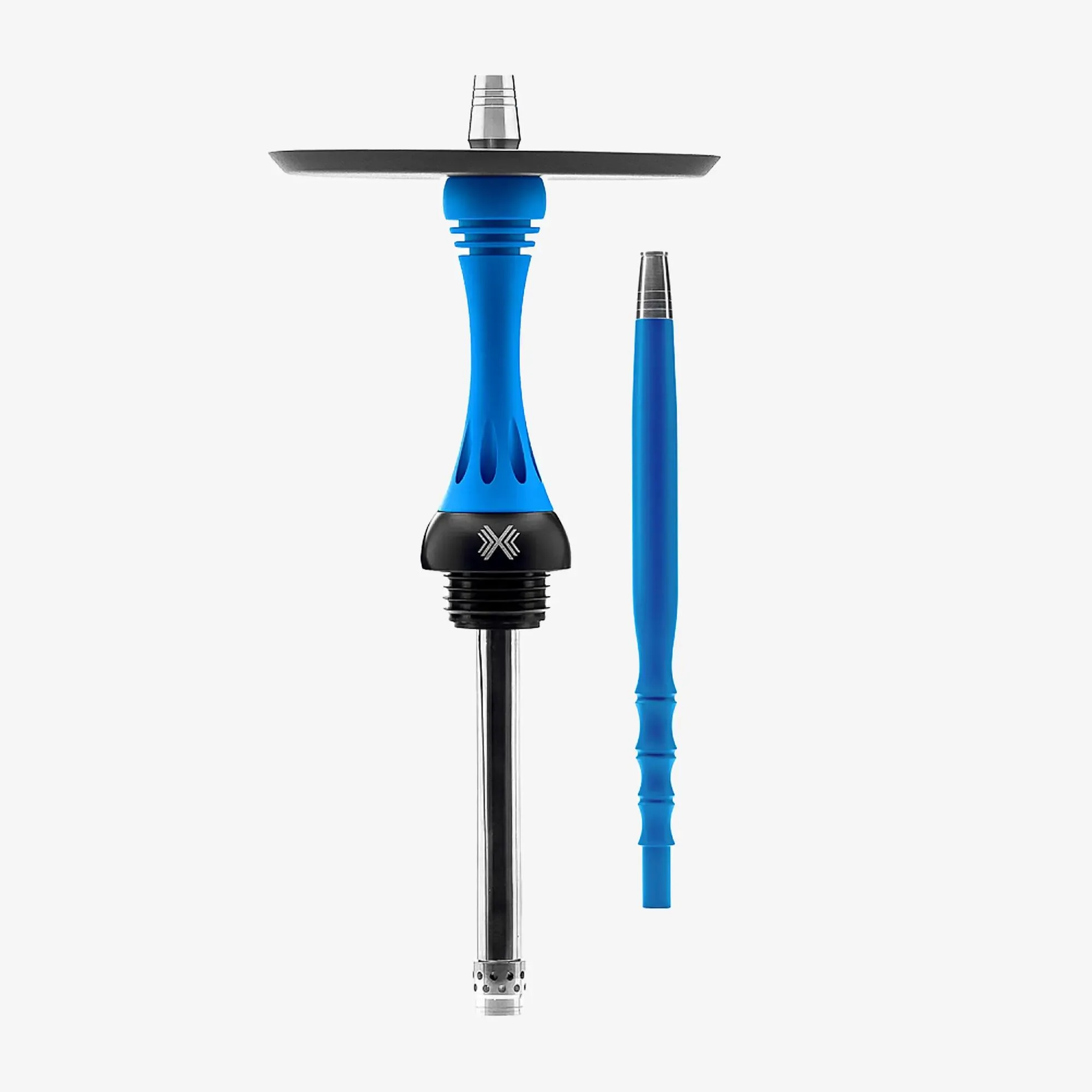 ALPHA X Blue Matte Nargile Takımı