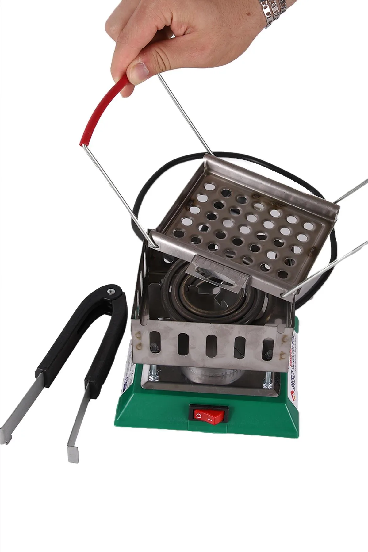 Askılı Elektrikli Nargile Ocak - Görsel 7