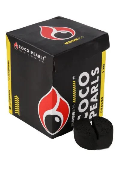 Coco Pearls Yarım Ay Kömür