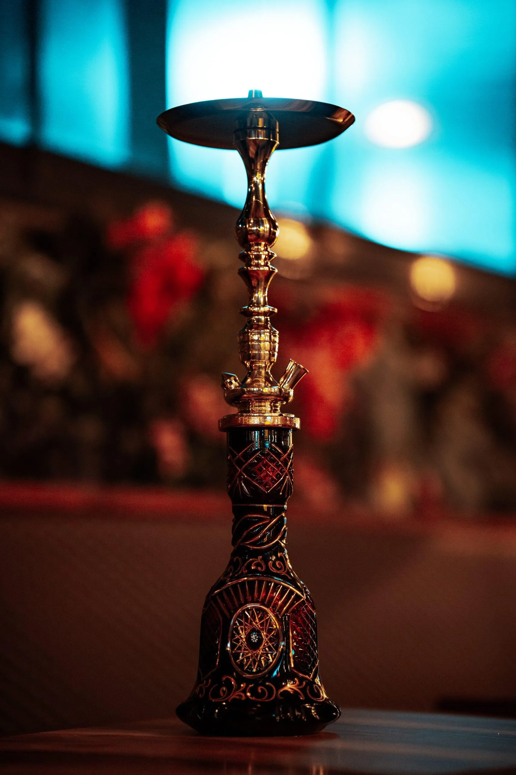 DEŞARJ Neoclassic Brass Nargile Takımı - Görsel 2