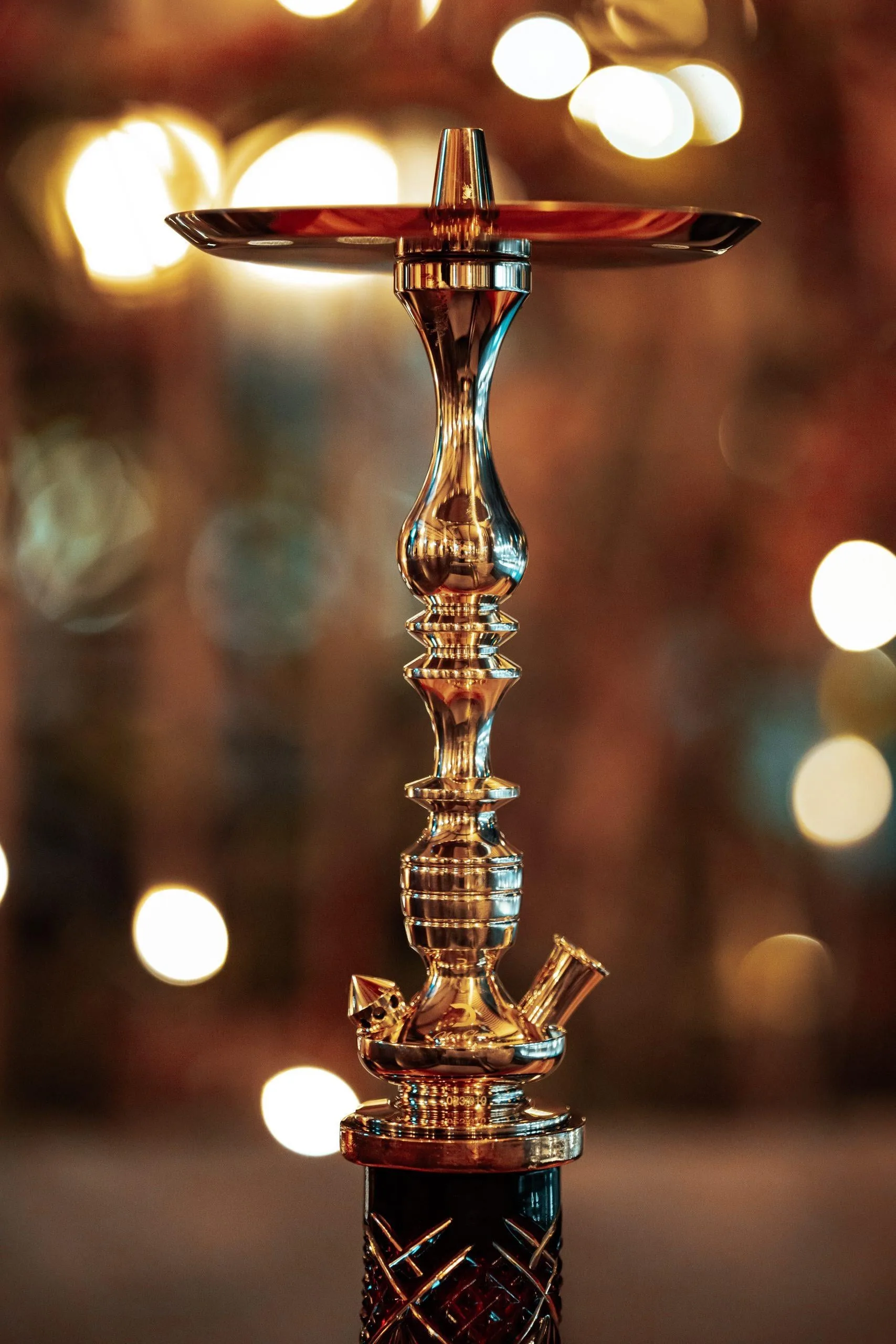 DEŞARJ Neoclassic Brass Nargile Takımı - Görsel 4