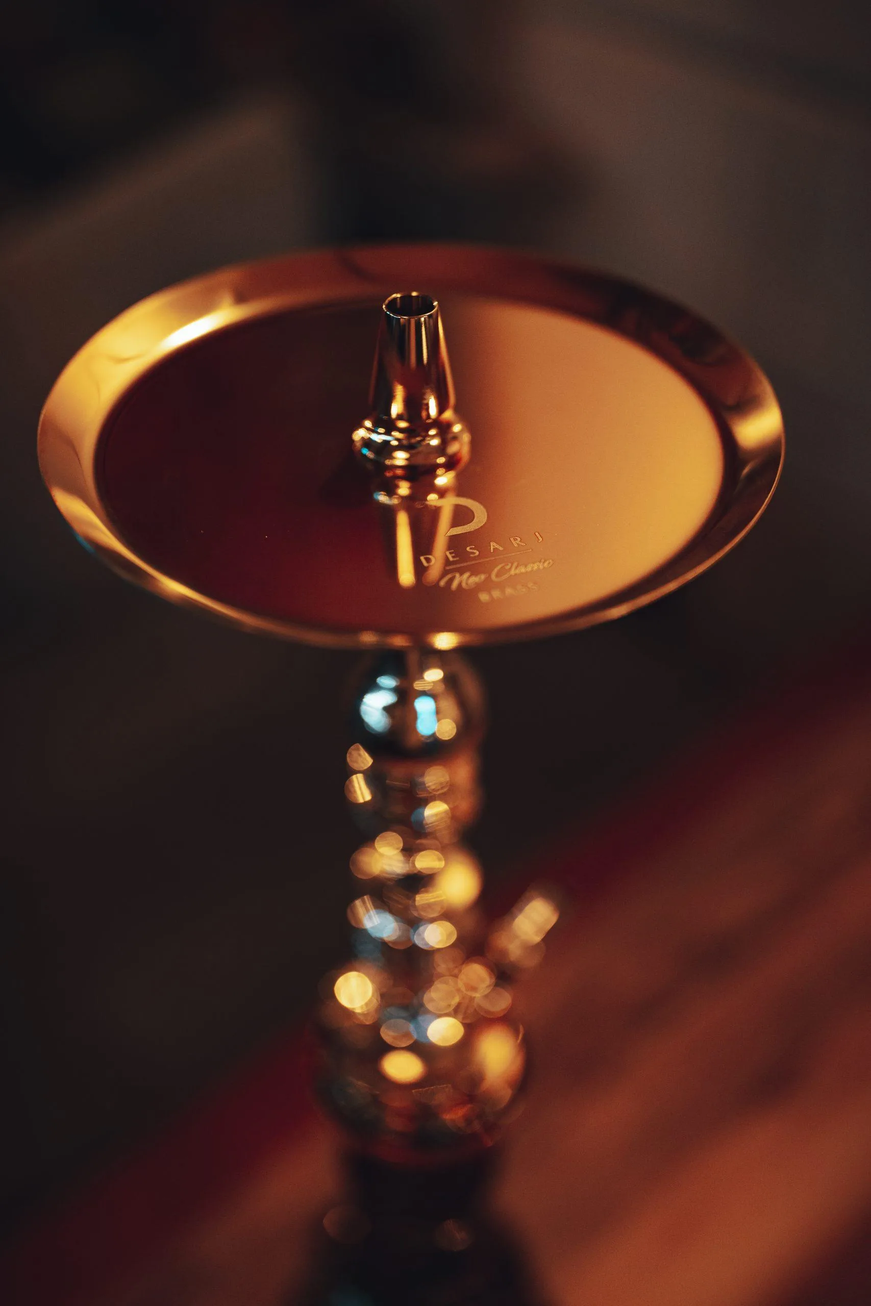 DEŞARJ Neoclassic Brass Nargile Takımı - Görsel 6