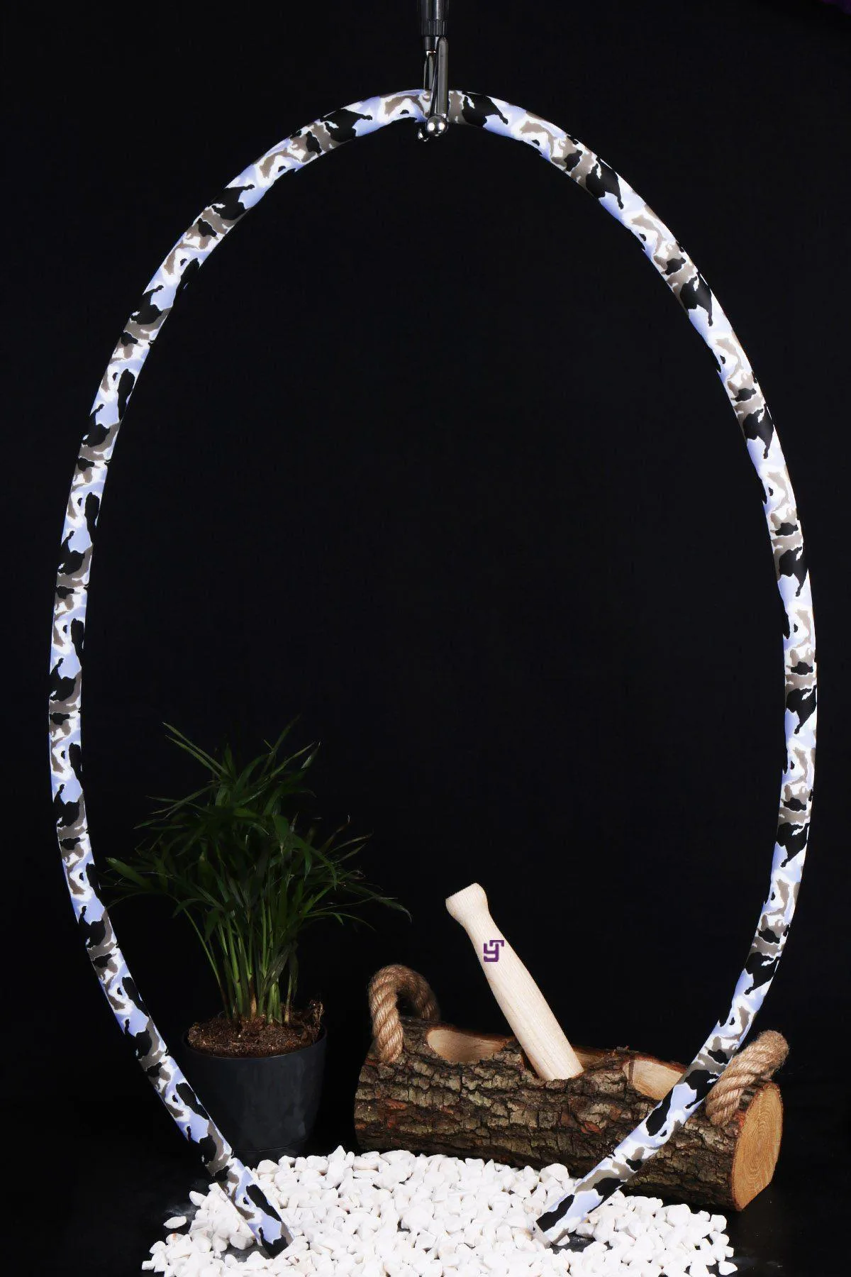 Patterned Soft Touch Hookah Hose - Image 2