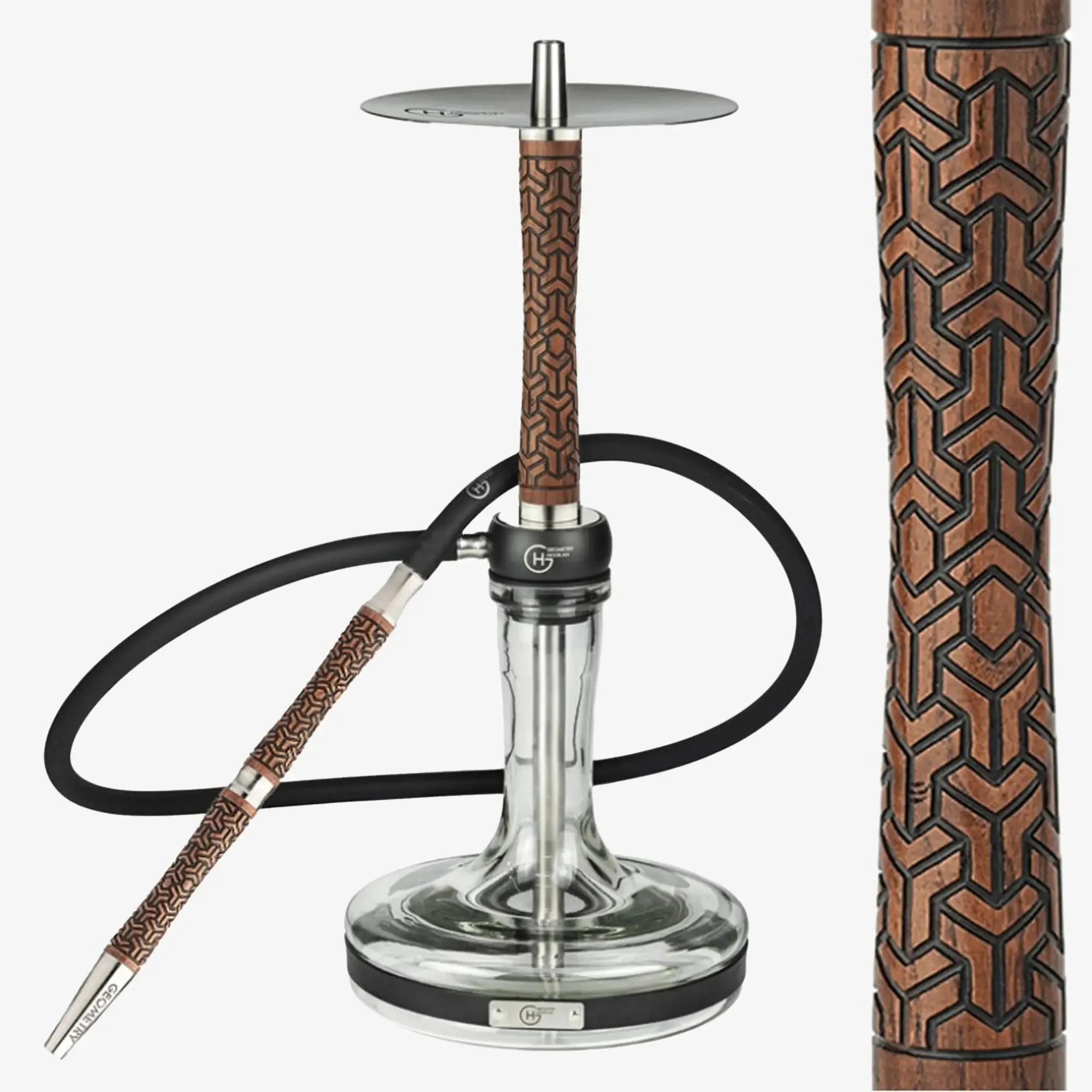 GEOMETRY ATOM HOOKAH SET