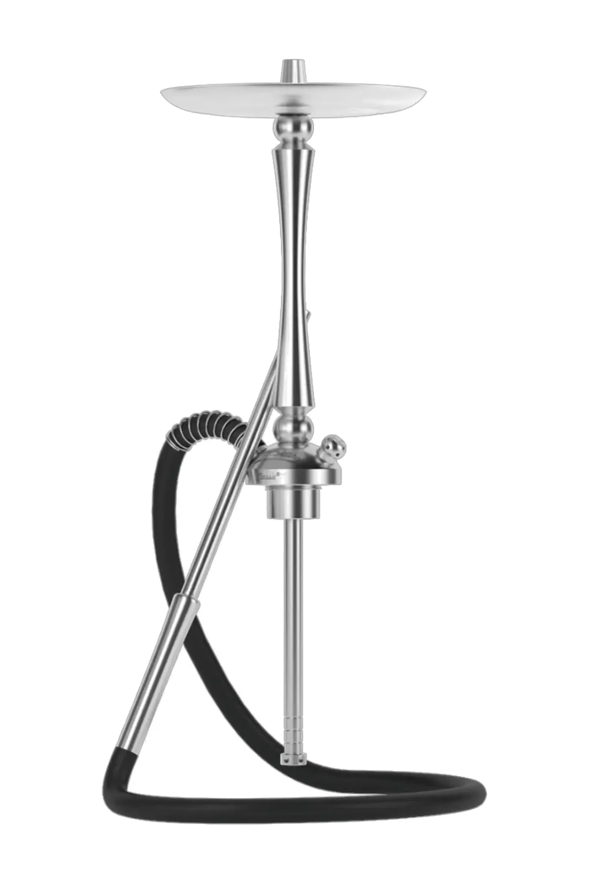 Mattpear Classic M nargile takımı – gümüş tonlu görünüm