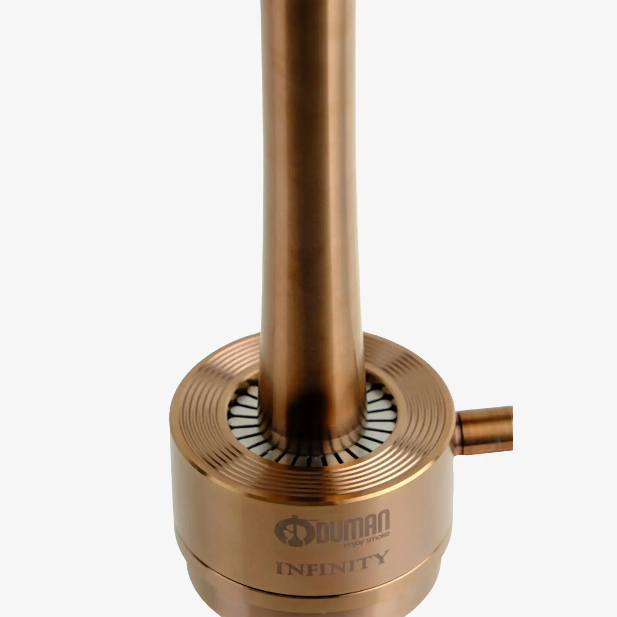 ODUMAN Infinity Bronze Clear Glass Hookah Set - Image 5
