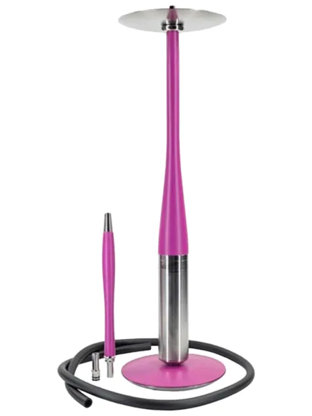 Union Hookah Argument Pink Rus nargile takımı – pembe gövde görünümü
