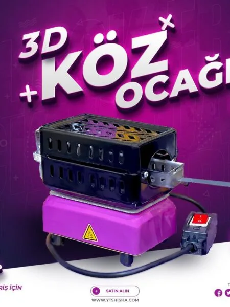 YT Fırınlı Nargile Kömür Pişirme Ocağı