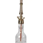 YT Shisha 2. Kalite Vidalı Kahveci No 1, gold, şeffaf renkli nargile