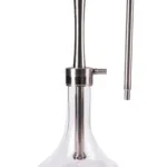 YT Shisha Ballı 2 Çelik, gümüş, şeffaf renkli nargile