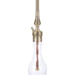 YT Shisha Classic 67 Nargile Takımı, gold, şeffaf renkli gövde ve cam şişe görünümü