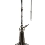 YT Shisha Empire Taşlı, gümüş, gri renkli nargile
