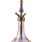 YT Shisha Hürrem Kahveci Mor, mor, gold, şeffaf renkli nargile