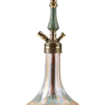 YT Shisha Hürrem Kahveci Yeşil, yeşil, gold, şeffaf renkli nargile