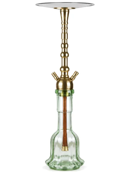 YT Shisha Kahveci, gold, yeşil renkli nargile