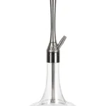 YT Shisha Master Puff Gümüş, gümüş, şeffaf renkli nargile