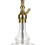 YT Shisha Small Puff, gold, şeffaf renkli nargile