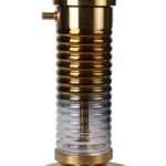 YT Shisha Space Gold silindirik metal parça