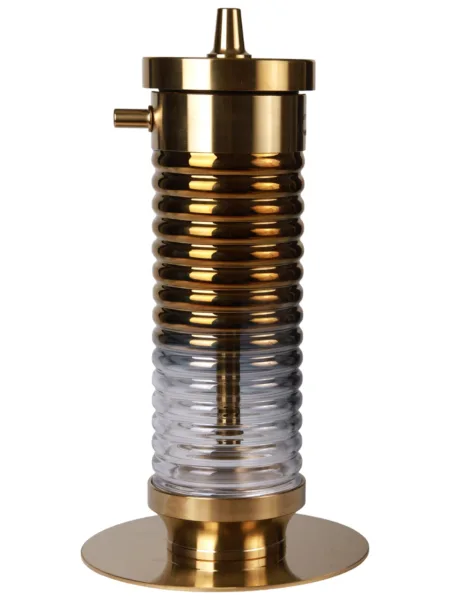 YT Shisha Space Gold silindirik metal parça
