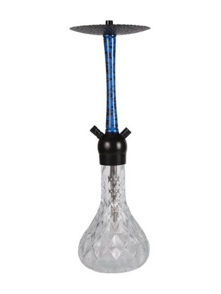 YT Slim Aluminium Hookah Set Blue