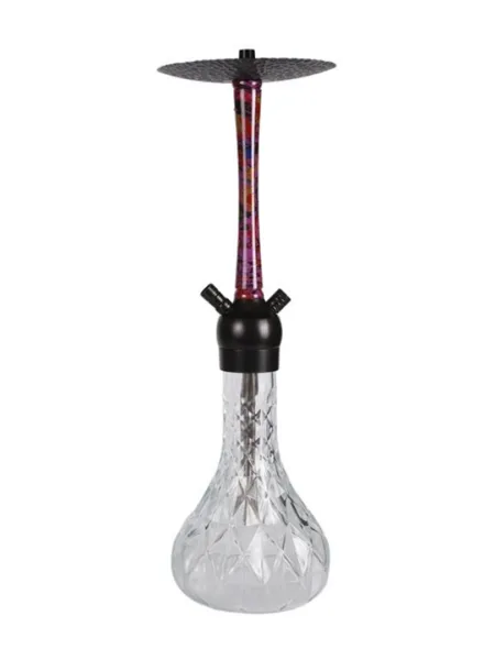YT Slim Aluminium Hookah Set Purple