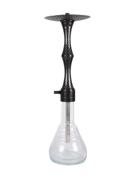 YT Bamboo Aluminium Hookah Set Black